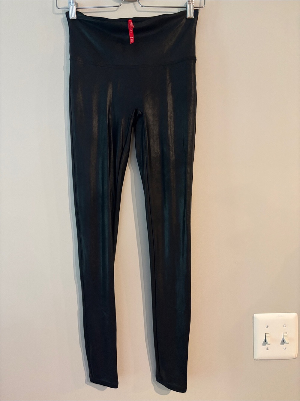 SPANX Black High-Waist Leggings